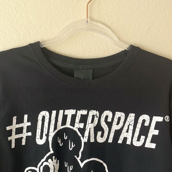 Outerspace Mickey Mouse Skeleton Long Sleeve Shirt - Picture 2 of 7